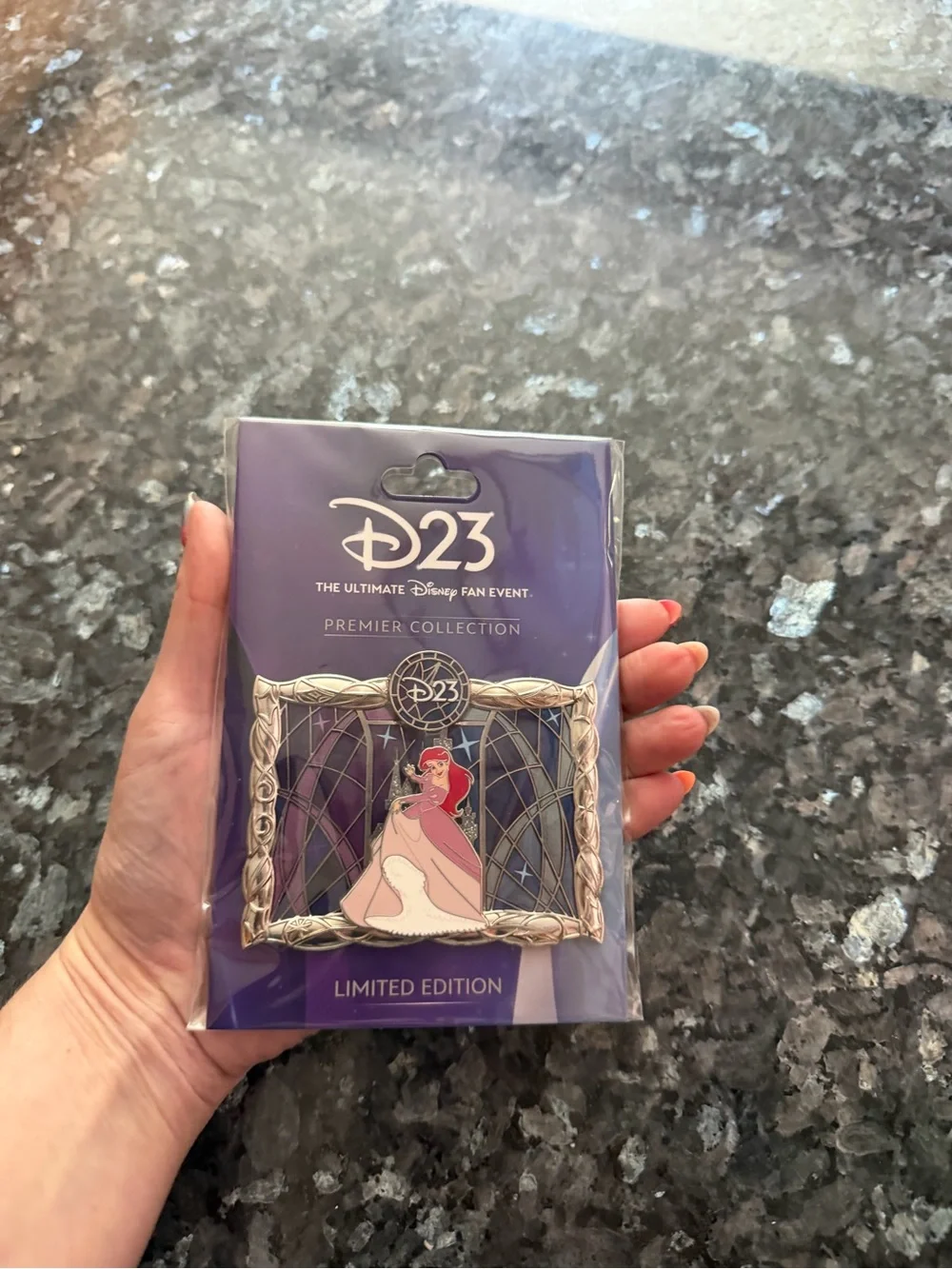 Disney D23 premier pin 2026 by RSP. Stitch only.